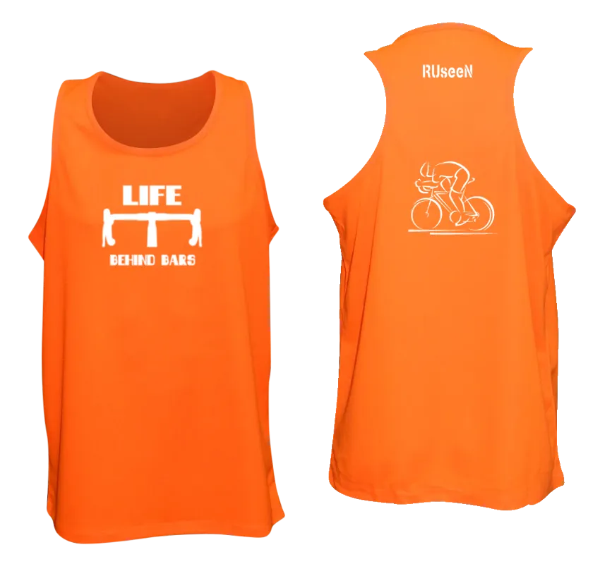 Men's Reflective Tank - Life Behind Bars