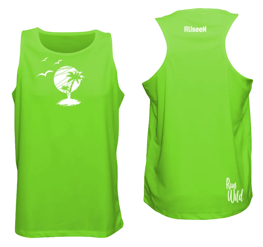 Men's Reflective Tank - Paradise