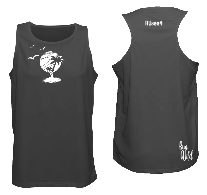 Men's Reflective Tank - Paradise