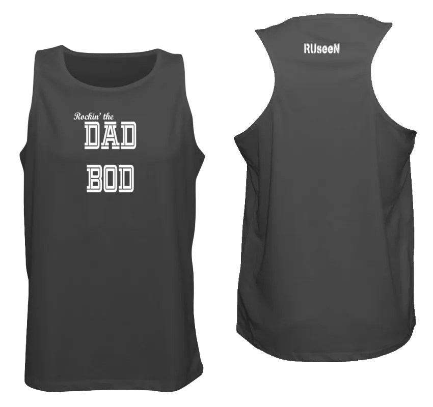 Men's Reflective Tank - Rockin' The Dad Bod