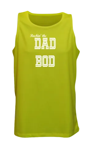 Men's Reflective Tank - Rockin' The Dad Bod