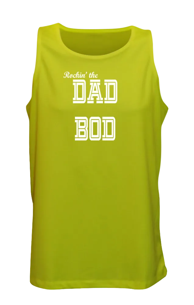 Men's Reflective Tank - Rockin' The Dad Bod