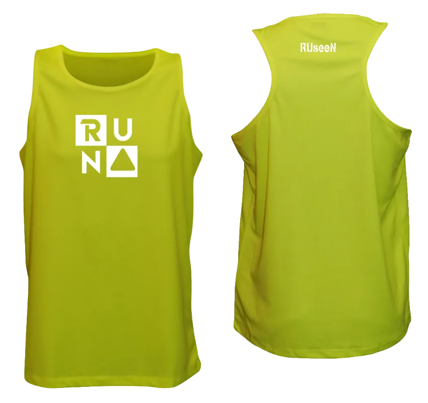 Men's Reflective Tank - RUN Squared