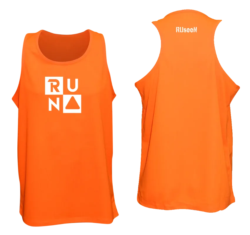 Men's Reflective Tank - RUN Squared