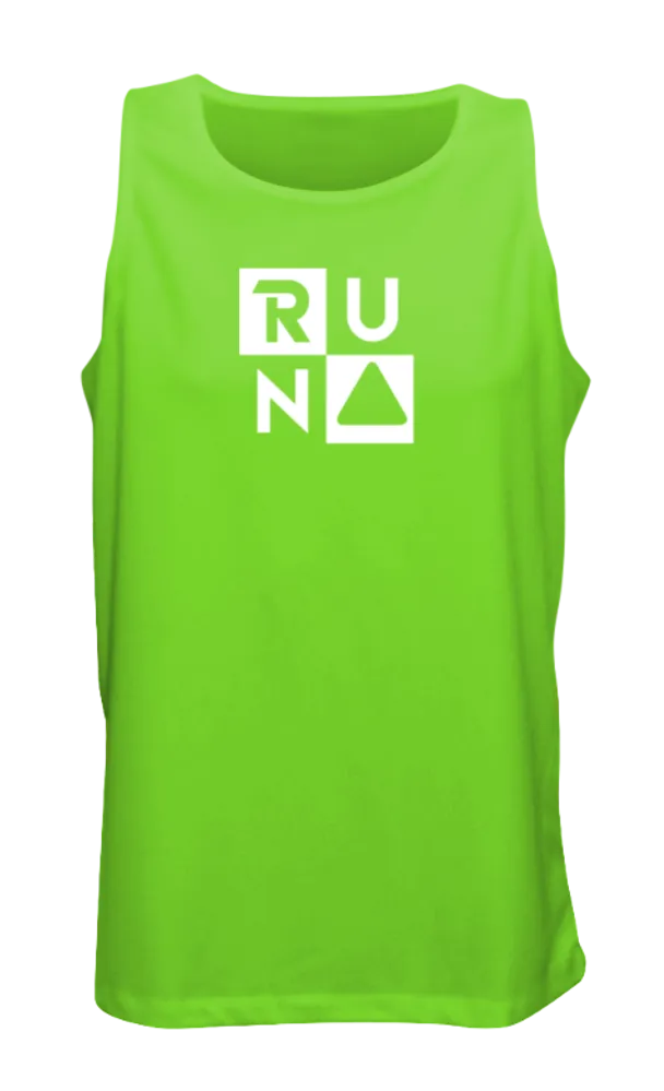 Men's Reflective Tank - RUN Squared