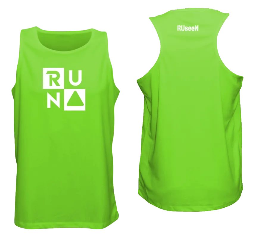 Men's Reflective Tank - RUN Squared