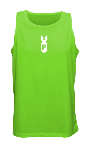 Men's Reflective Tank Top - F Bomb