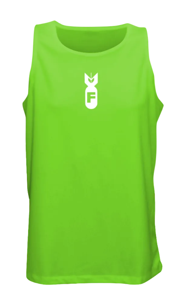 Men's Reflective Tank Top - F Bomb