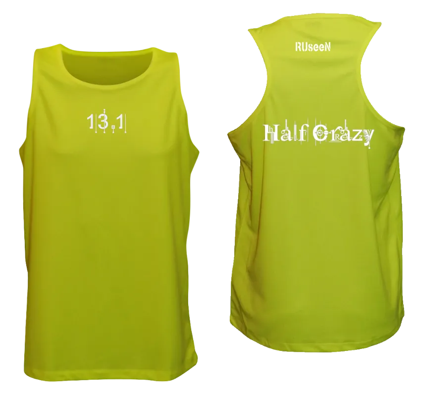 Men's Reflective Tank Top - New 13.1 Half Crazy