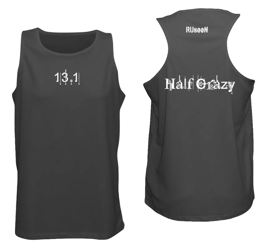 Men's Reflective Tank Top - New 13.1 Half Crazy