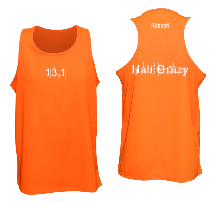 Men's Reflective Tank Top - New 13.1 Half Crazy