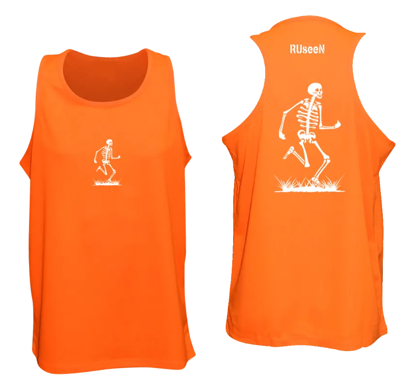 Men's Reflective Tank Top - Skeleton