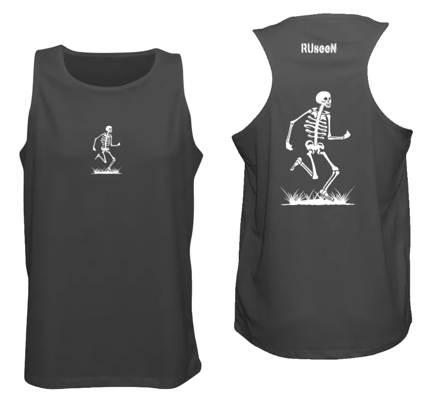 Men's Reflective Tank Top - Skeleton