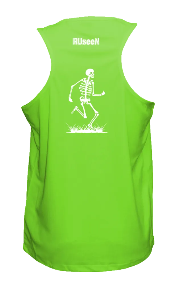 Men's Reflective Tank Top - Skeleton