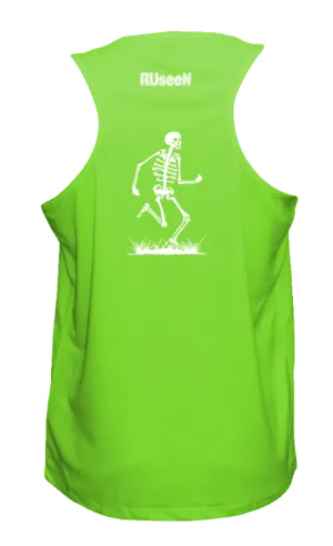 Men's Reflective Tank Top - Skeleton