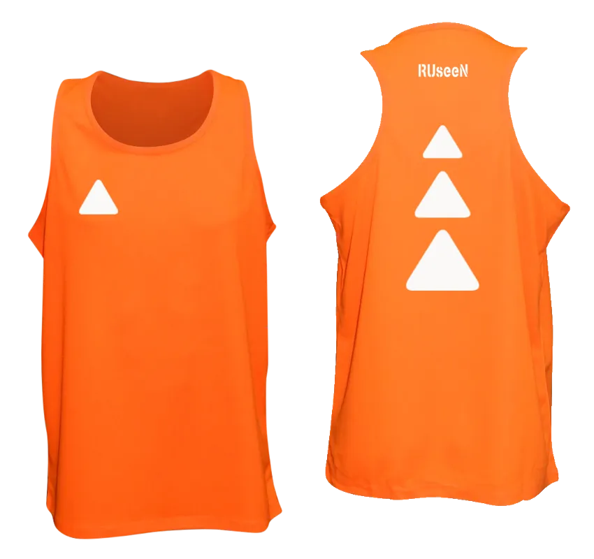 Men's Reflective Tank - Triangles