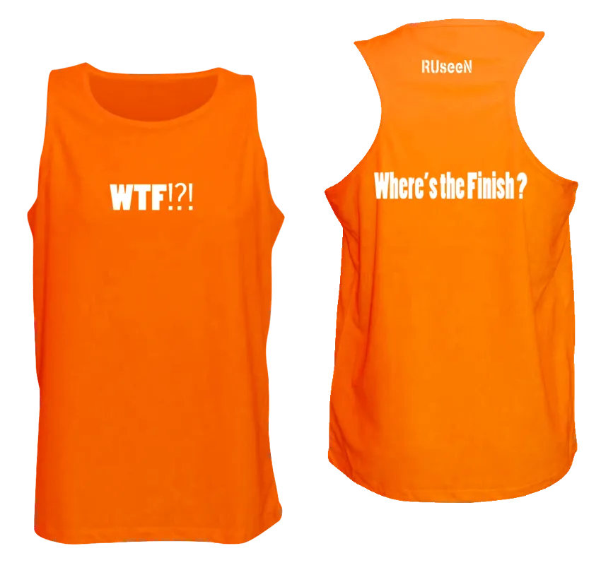 Men's Reflective Tank - Where's the Finish?