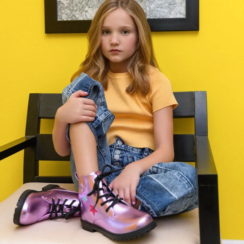 Miss Christie Boot in Lavender - Kids