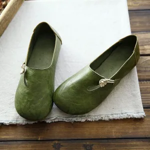 Mora Vintage Flat Shoes