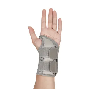 Mouse Tendon Sheath Compression Support Breathable Wrist Guard, Specification: Right Hand S / M(Silver Gray)