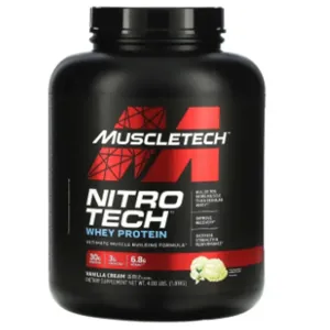 Muscletech Nitro Tech Whey Protein Vanilla 4LB