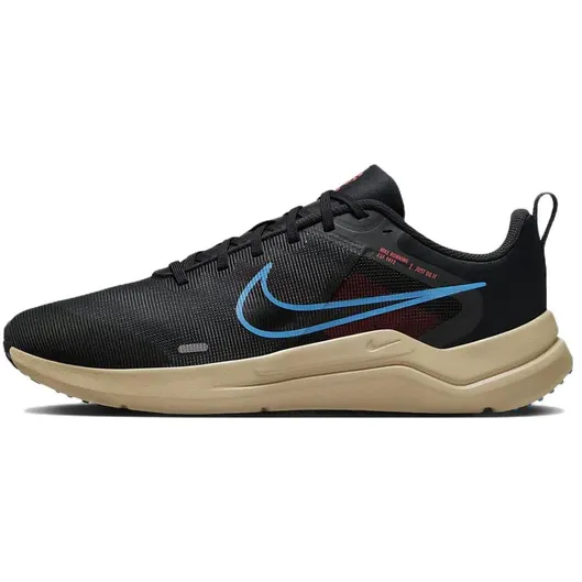 Nike Men's Downshifter 12 Shoes - Anthracite / Black / White / Racer Blue / Pink