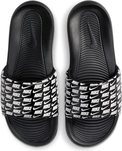 Nike mens Victori One Slide Print Black Flip Flop - 7 UK (CN9678)