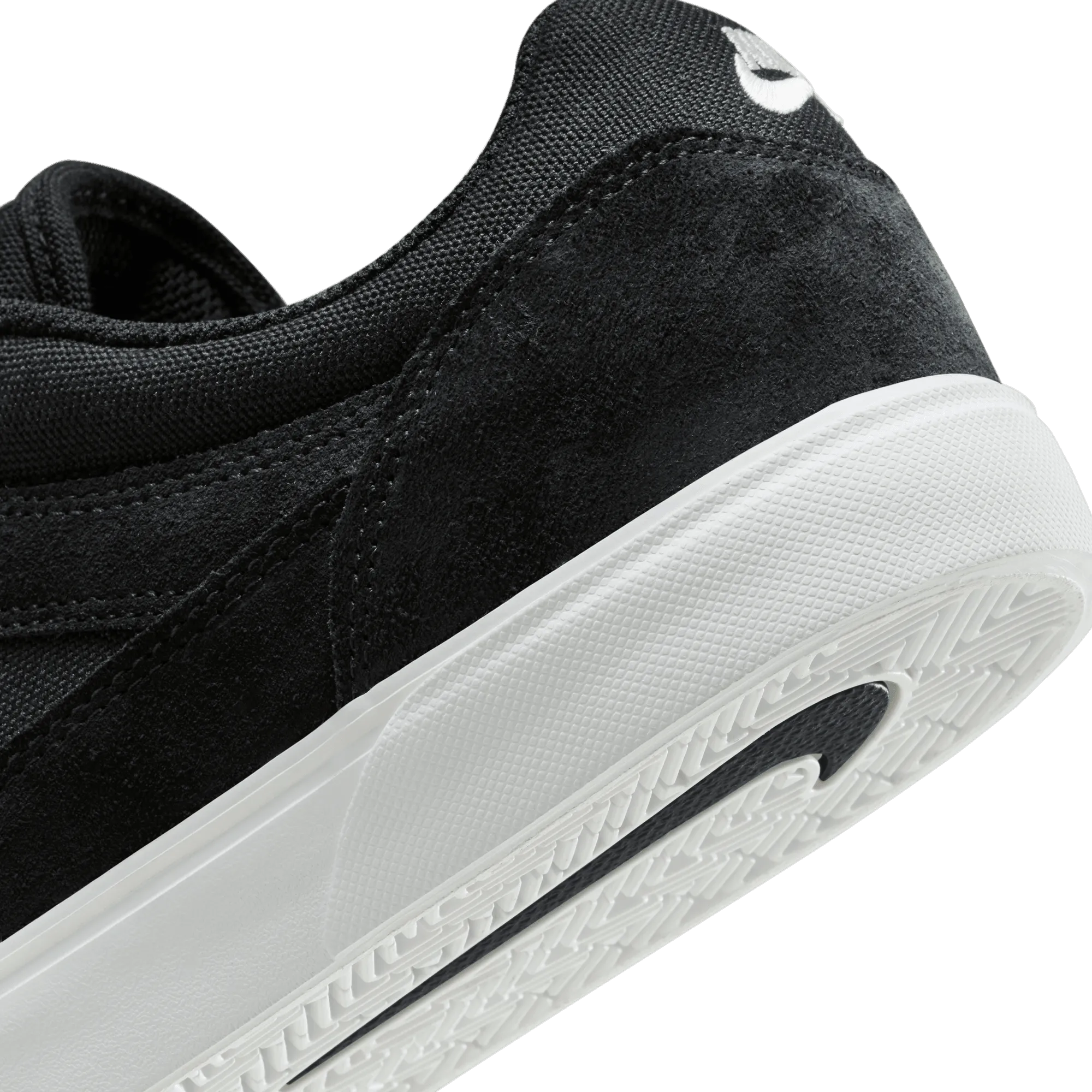 Nike SB Malor Skateboard Shoe - Black/White-Black-White