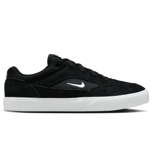 Nike SB Malor Skateboard Shoe - Black/White-Black-White