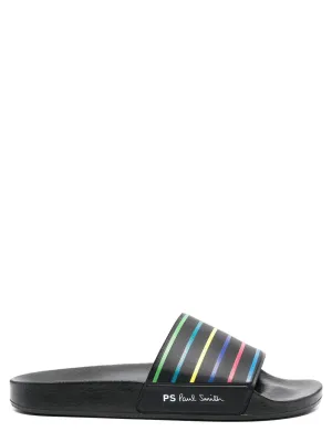 Nyro Black Strip Flip Flops