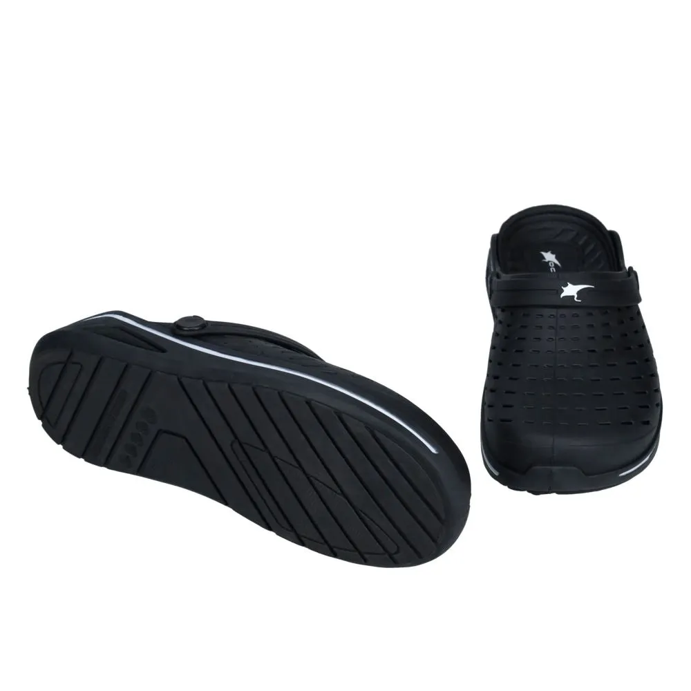 'Oceania' Men's Wakeboard Clog - Black