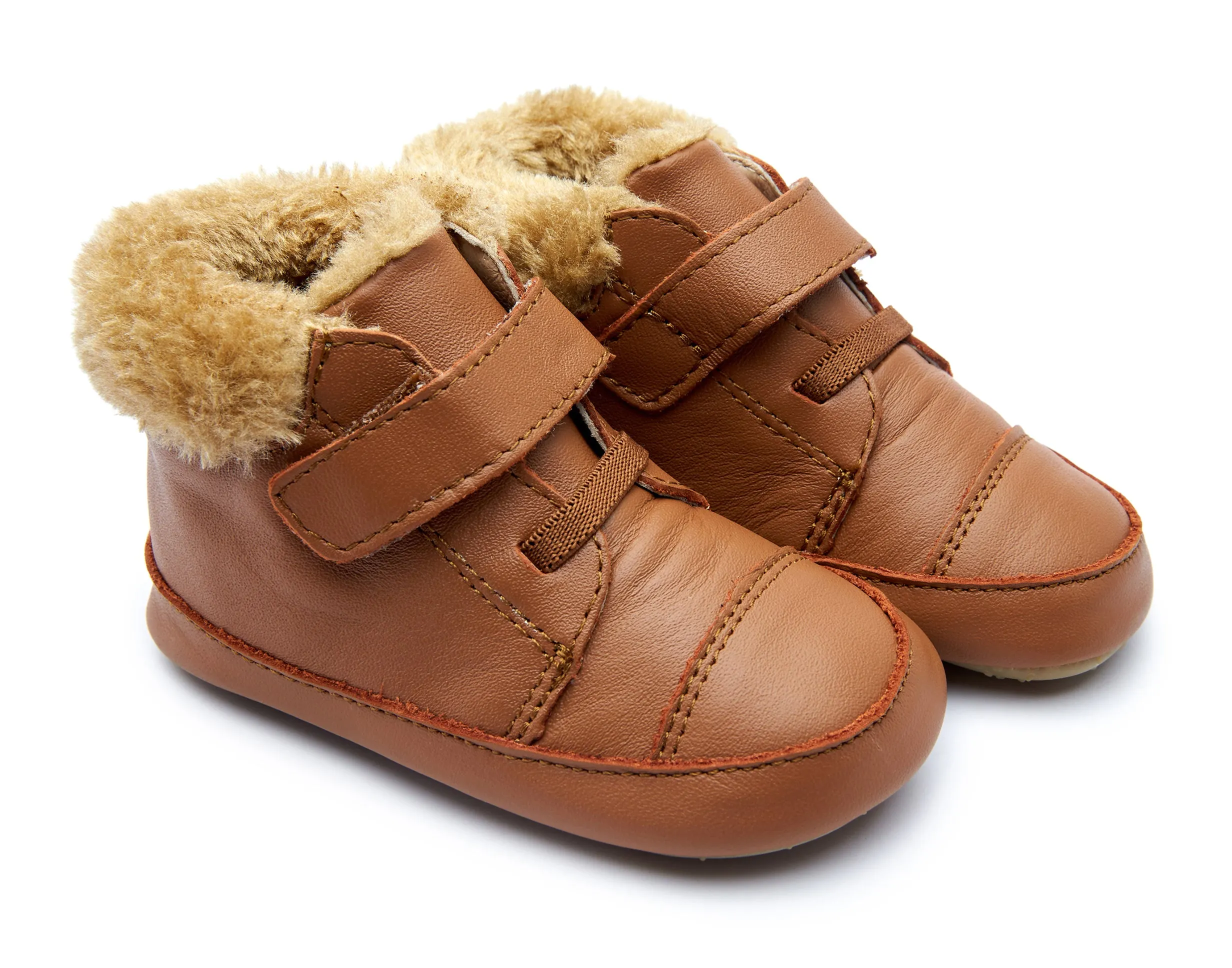 Old Soles Boy's & Girl's 0040R Mountain Bub Sneaker Booties - Tan