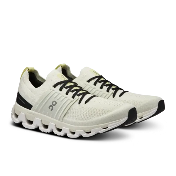 On Running Men's Cloudswift 3 Shoes - Ivory / Black