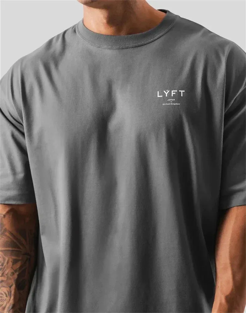 ONE POINT LYFT Loose Cotton Oversized T-Shirt