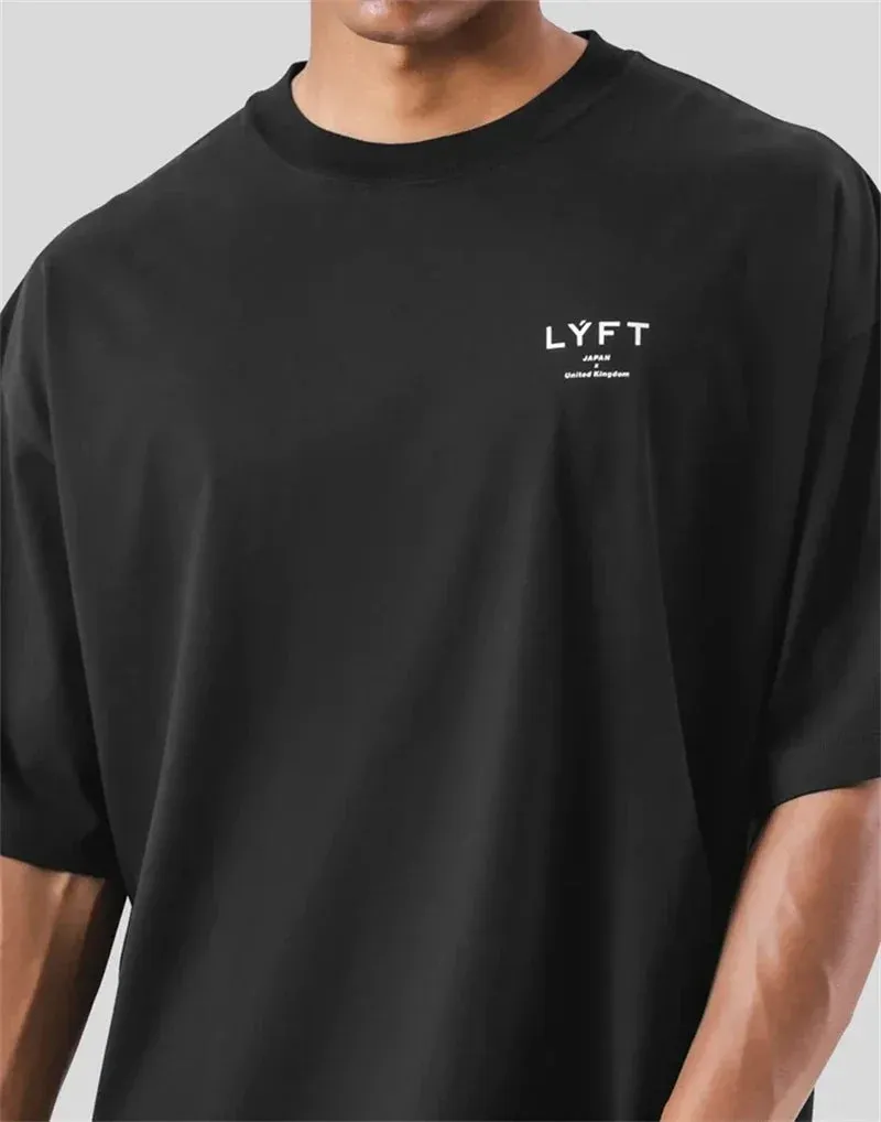 ONE POINT LYFT Loose Cotton Oversized T-Shirt