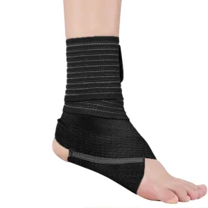 Outdoor Anti-sprain Bandage Compression Ankle Support For Men and Women(Black)