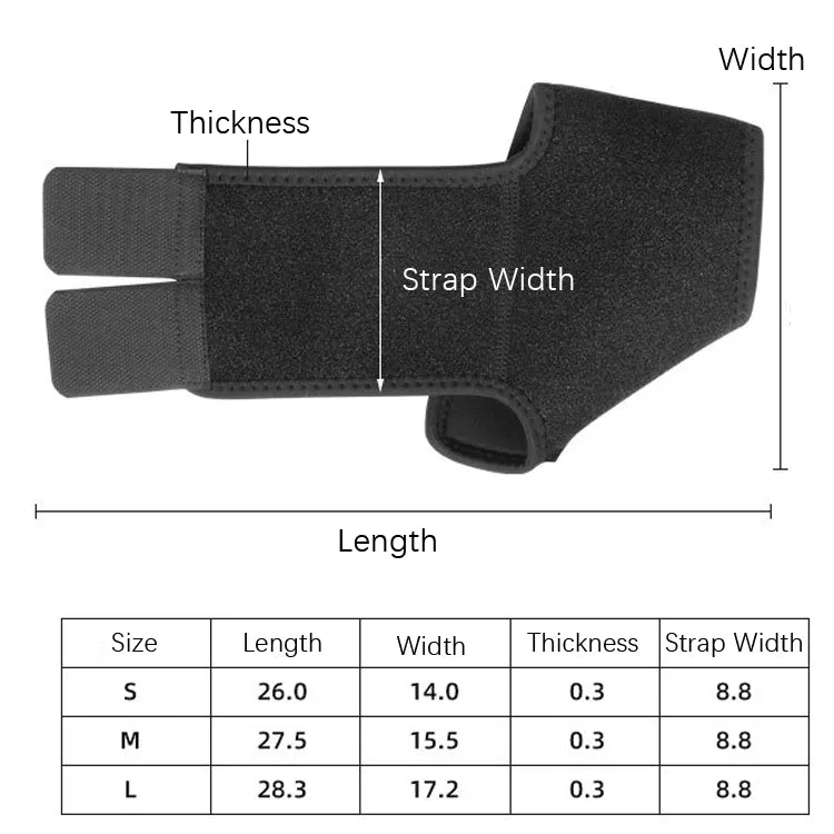 Outdoor Sports Anti-Strained Fixed Rehabilitation Ankle Support, Size: M Right