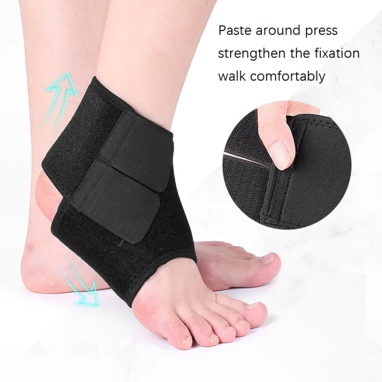 Outdoor Sports Anti-Strained Fixed Rehabilitation Ankle Support, Size: M Right