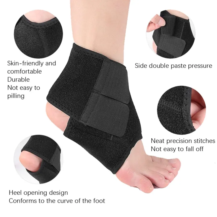 Outdoor Sports Anti-Strained Fixed Rehabilitation Ankle Support, Size: M Right