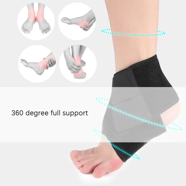 Outdoor Sports Anti-Strained Fixed Rehabilitation Ankle Support, Size: M Right