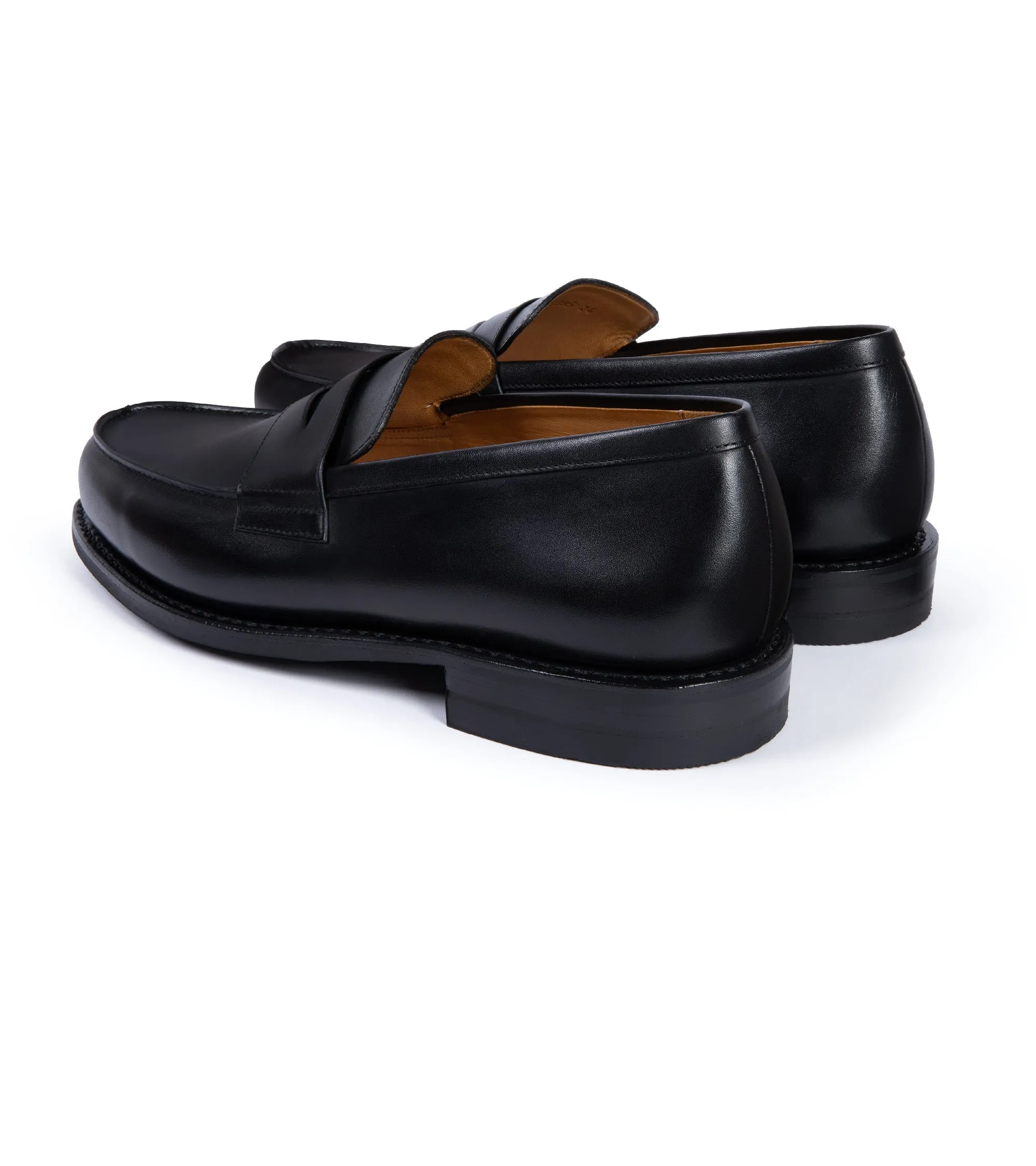 Paraboot Adonis Leather Loafer: Noir