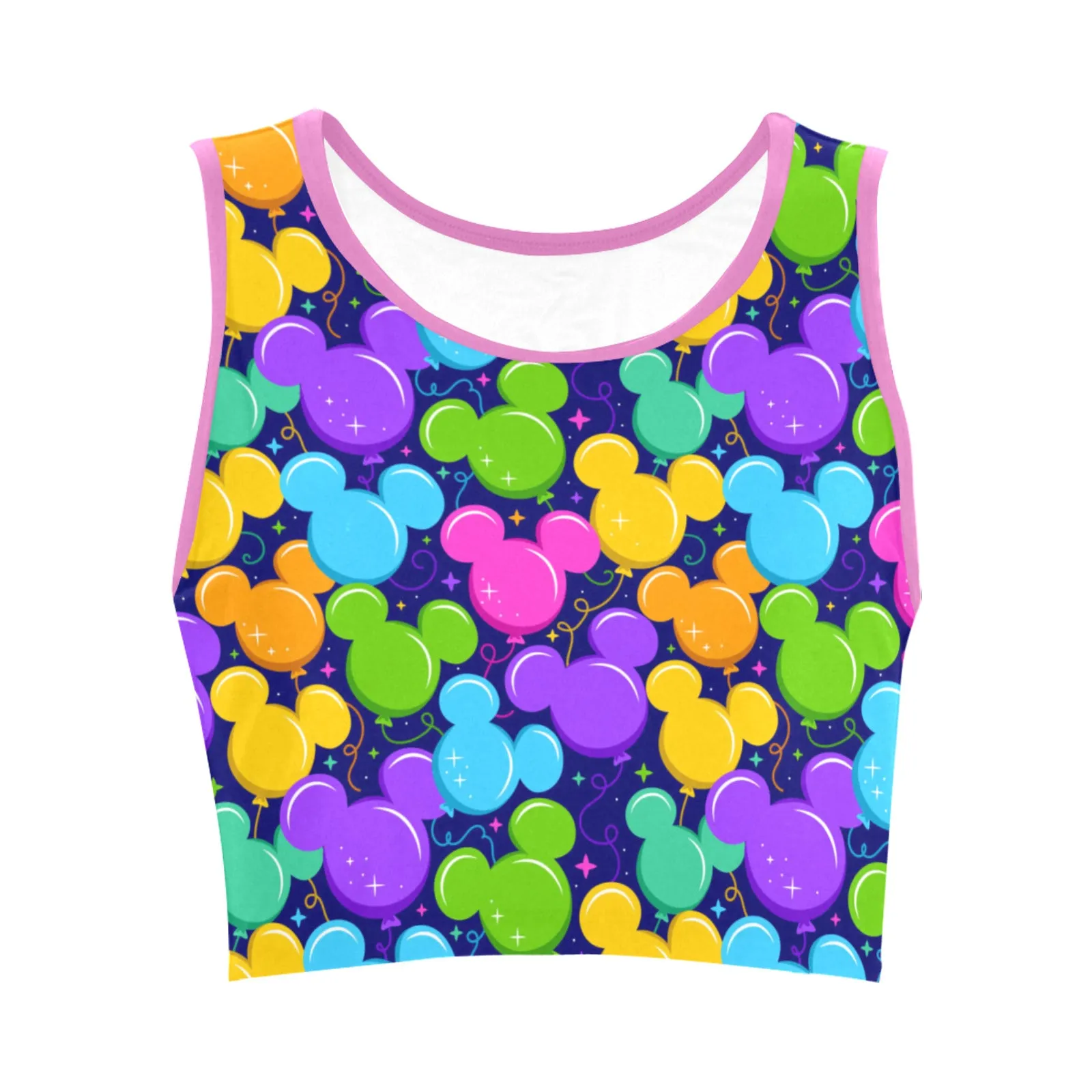 Park Balloons Women's Athletic Crop Top