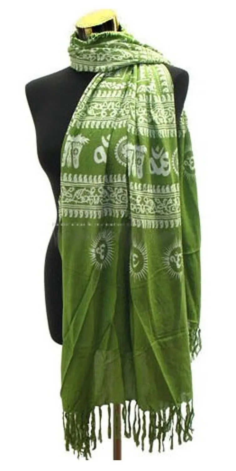 Peace & Love Mantra Printed Mediation Yoga Shawls-Unisex