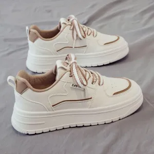 Platform White Shoes Minority All-match Running Leisure Sneakers