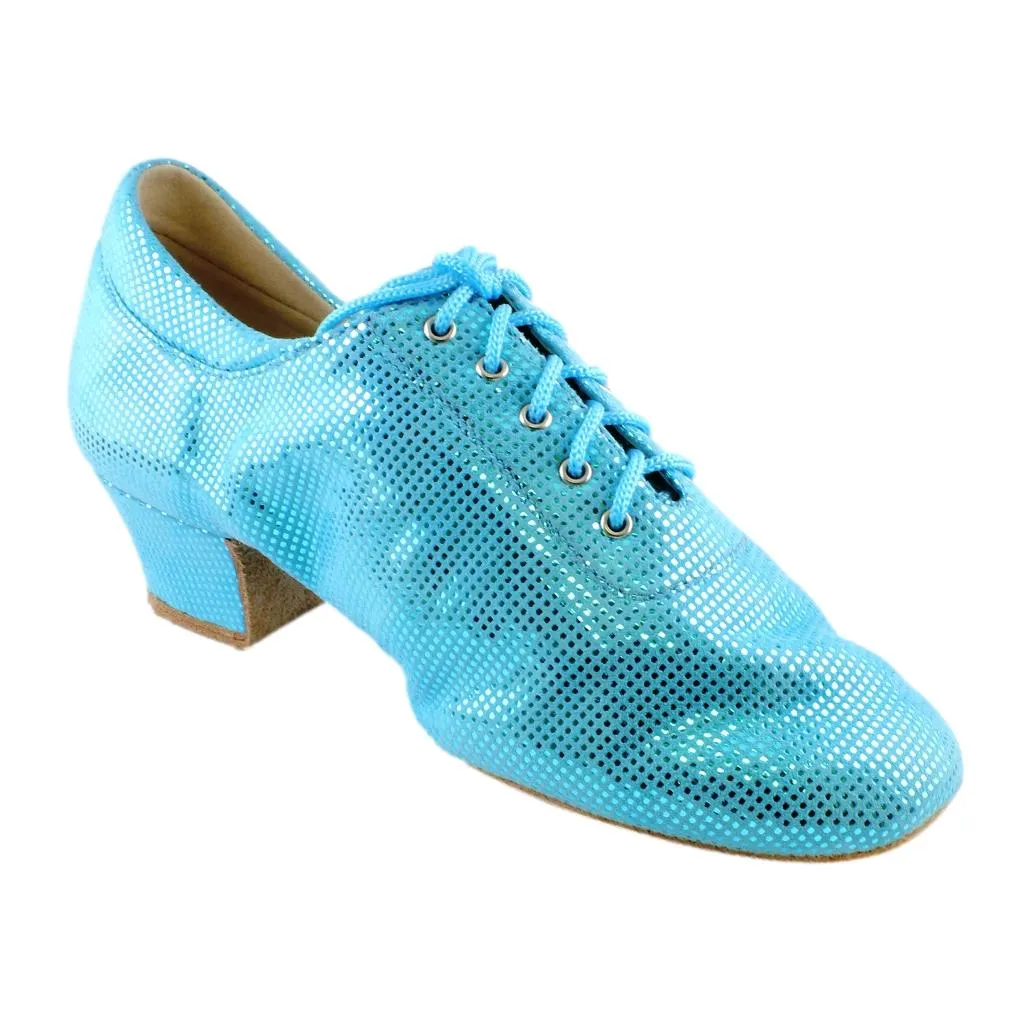 Practice Dance Shoes, 1205 Flexi, Leather, Blue Sky