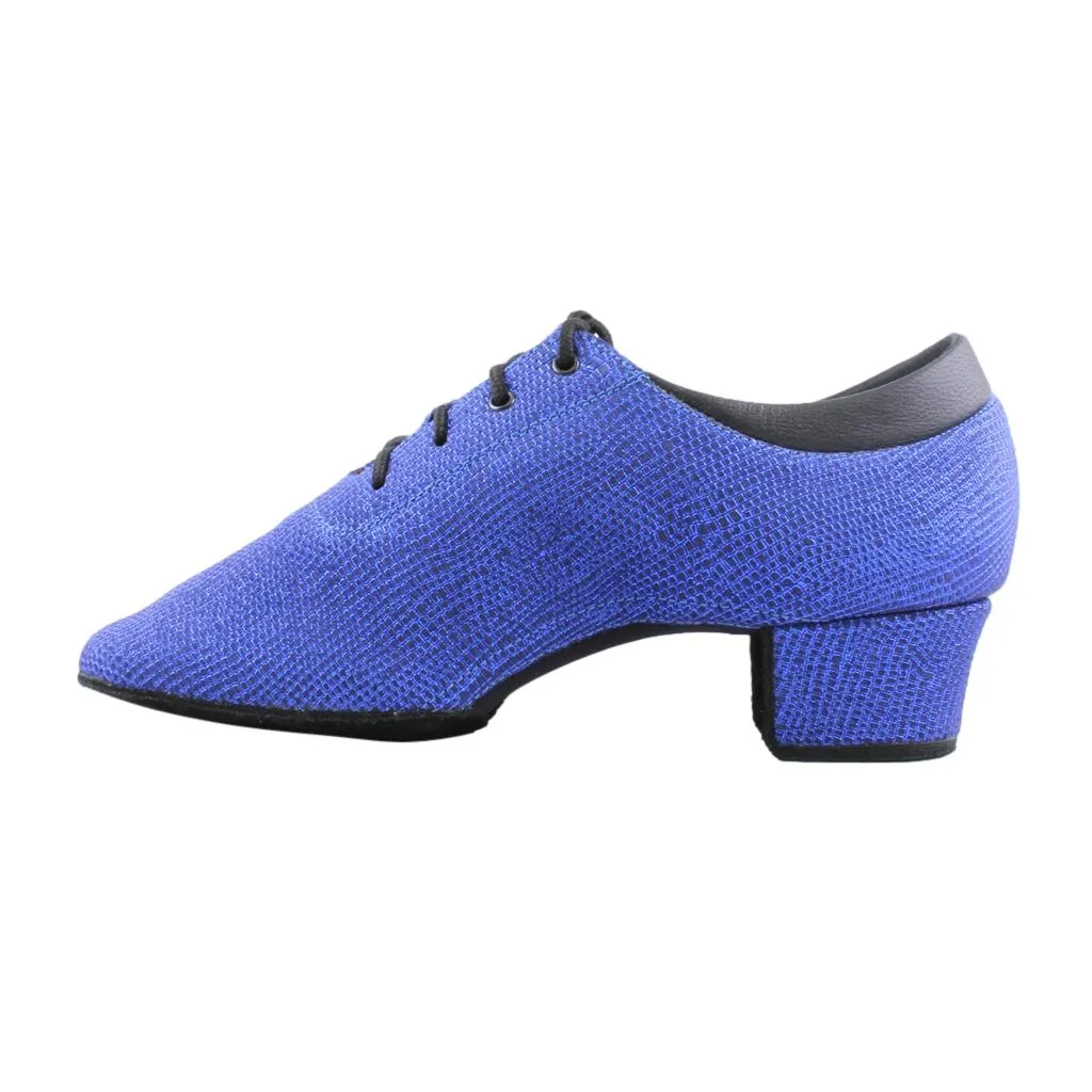 Practice Dance Shoes, 1207 Profi, Blue Leather