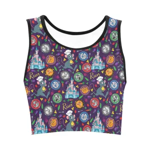 Ratatouille Wine And Dine Race Women's Crop Top