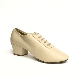 Ray Rose / Artsport: Solstice | Beige (lighter beige) NON-PERFORATED Leather-1.5" Latin