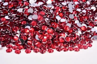 Red ( Light Siam resin rhinestones)