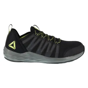 Reebok Mens Black/Neon Green Mesh Work Shoes Astroride ST